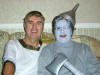 William as Julius Ceaser and my heartless sister as Tinman ...