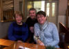 Jenny Cole, Bill McBain and Joyce Skelton - at All Bar One 23/01/15