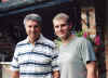 Adam with his wonderfully splendid uncle [no, not him .... me !!] - August 2002
