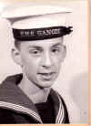 Barrie during his training in the Royal Navy at the age of 16