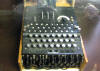 a captured Enigma machine @ Bletchley Park - 24 Oct 09