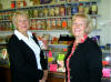 Joy & Lynne getting excited in the 'old fashion' sweetshop ..... oh those were the days!! Oct 05