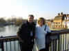 Bev & me on Eton bridge