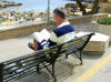 my favourite reading place on the island