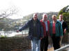 the usual pose overlooking the River Dart's mouth - Friday 17th Octay