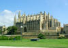 Palma cathedral, taken from the car ....