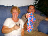 Lynne & Ian - my house, Friday 13 Oct 06