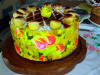 Mrs H's annual simnel cake ...